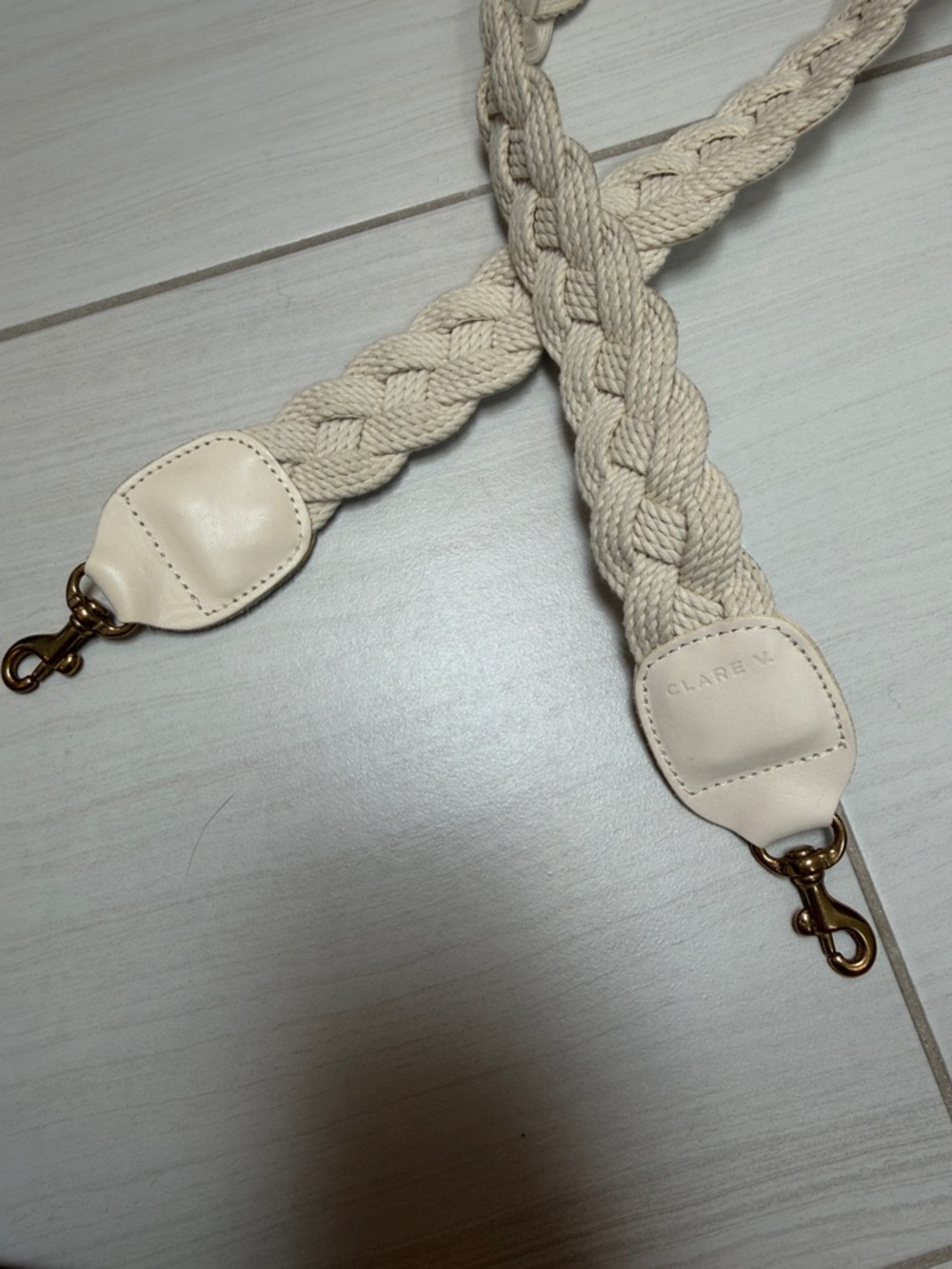 Clare V braided cross body strap - Picture 2 of 2